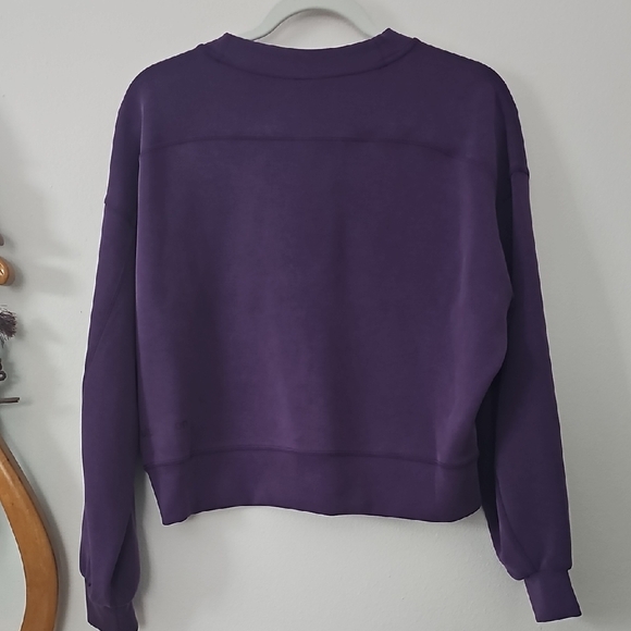 Softstreme Perfectly Oversized Cropped Crew - Dramatic Magenta - Picture 5 of 5
